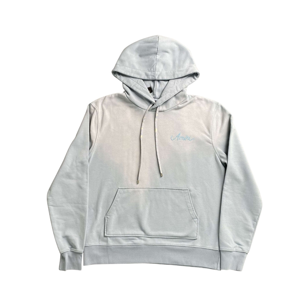 Amiri Pullover In Cotone Azzurro