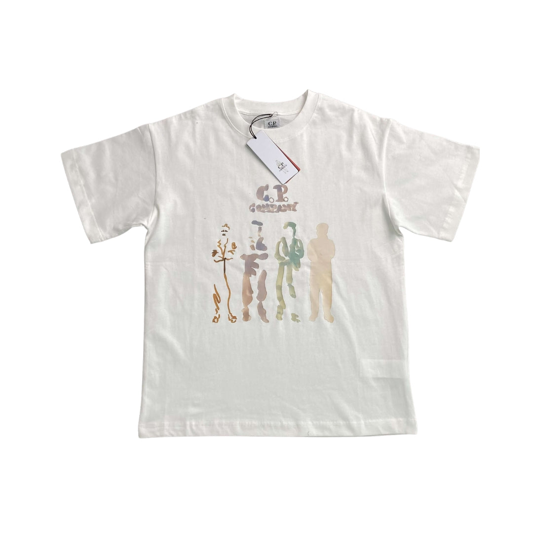 C.P. Company Maglietta British Sailor bianca