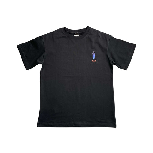C.P. Company Maglietta grafica ricamata Nero
