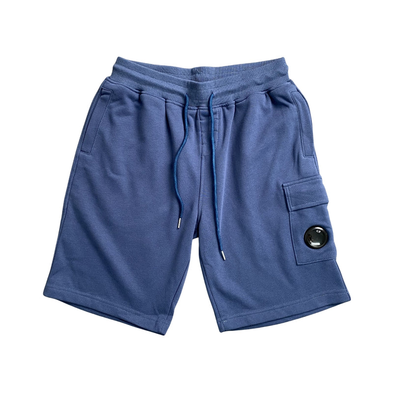 C.P. Company Pantaloncini utility in pile leggero Blu