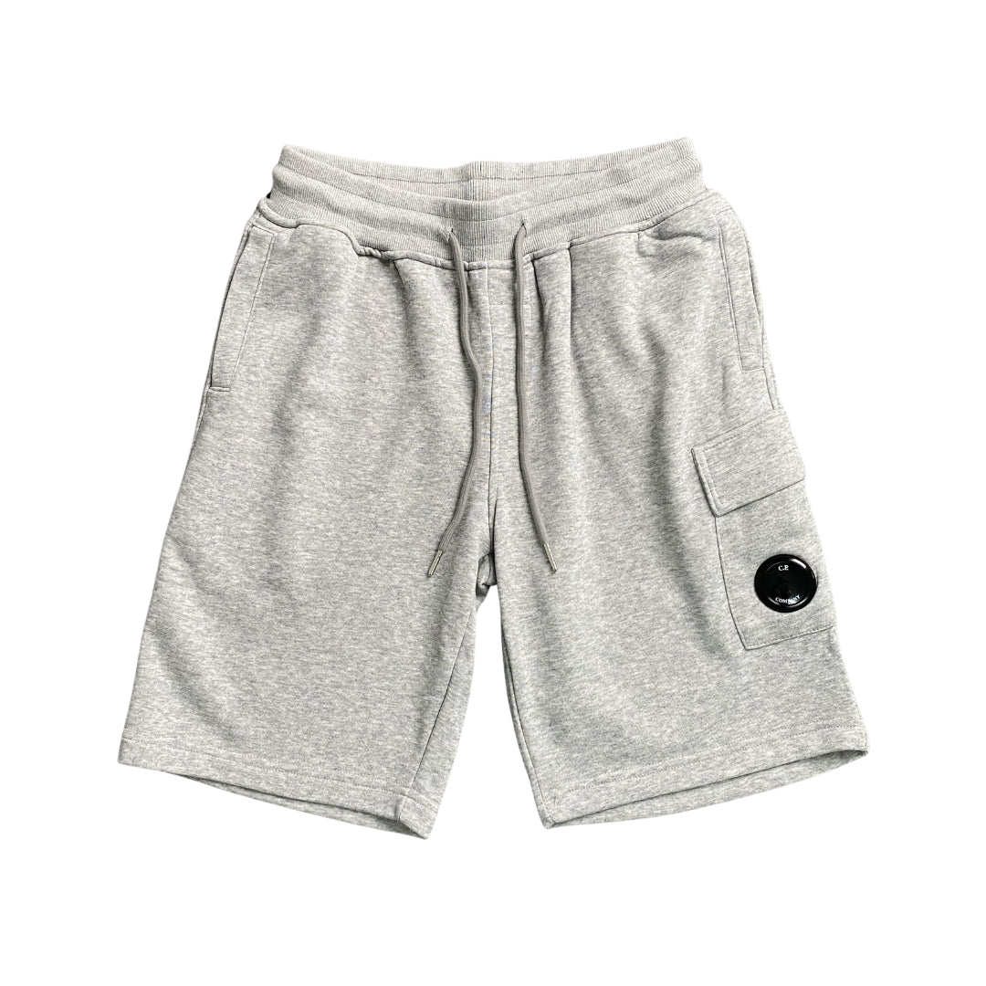 C.P. Company Pantaloncini utility in pile leggero Grigio
