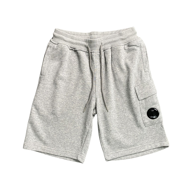 C.P. Company Pantaloncini utility in pile leggero Grigio