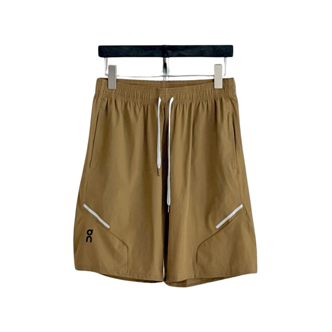 On Cloud Pantaloncini In Cotone Marroni