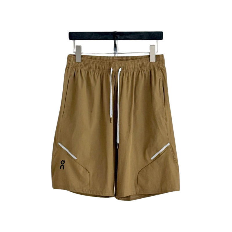 On Cloud Pantaloncini In Cotone Marroni