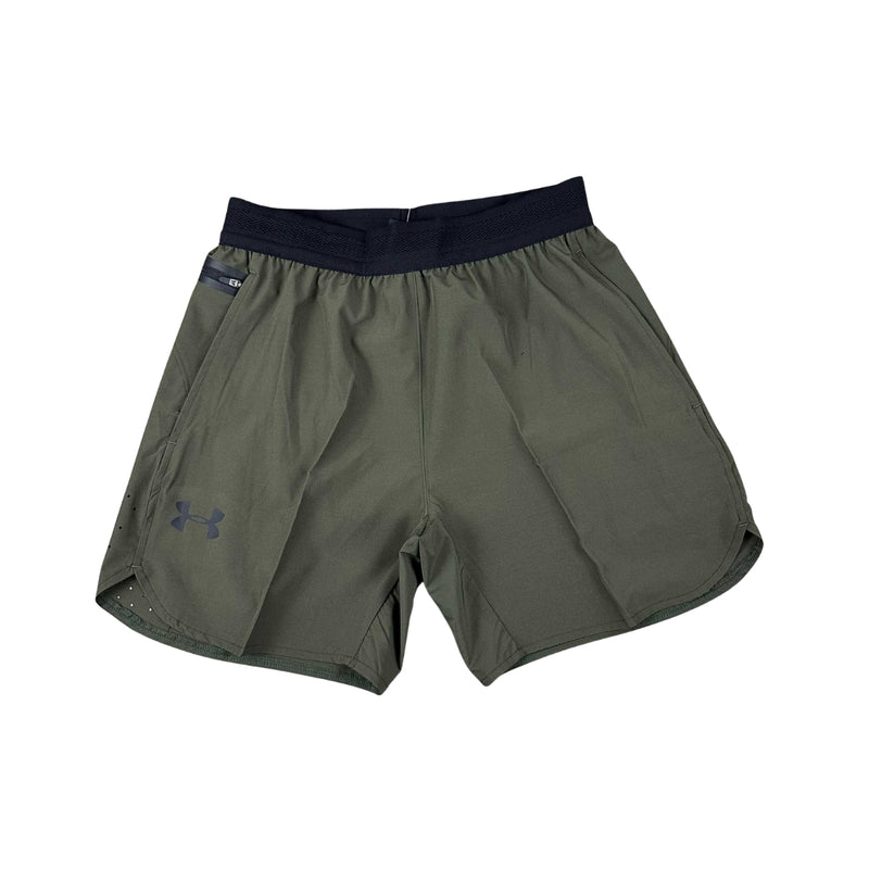 Under Armour Pantaloncini Foderati Verde Oliva