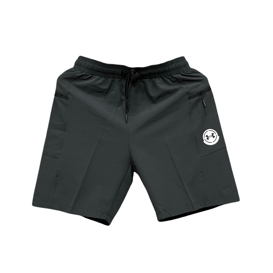Under Armour Pantaloncini Casual Neri Con Logo Bianco