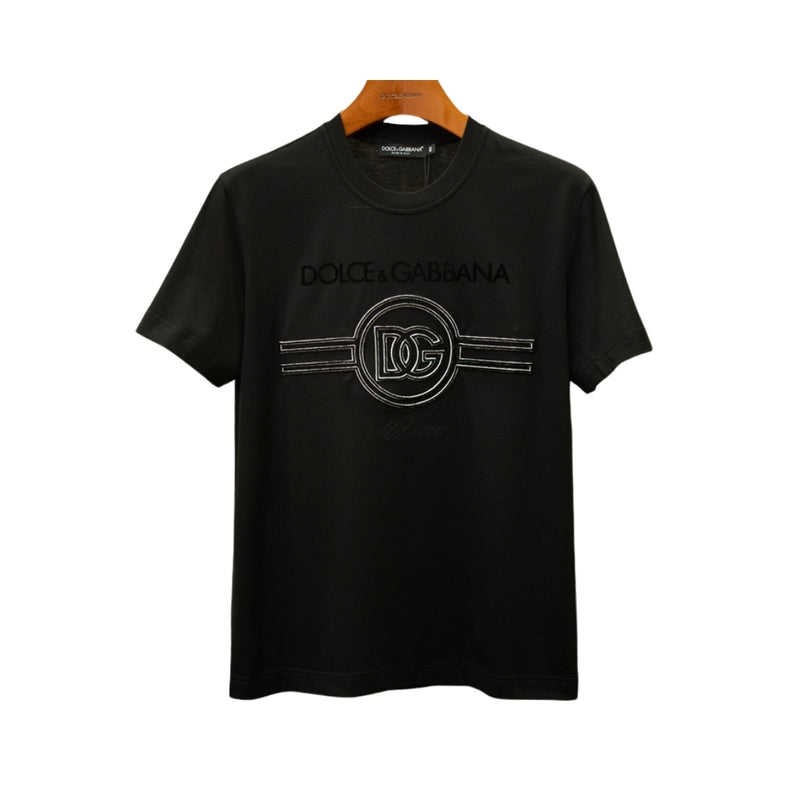 Dolce & Gabbana Circular Logo Patch T-Shirt