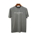 Dolce & Gabbana Grey Front Logo Print T-Shirt