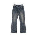 Balenciaga Jeans Bootcut In Denim Blu