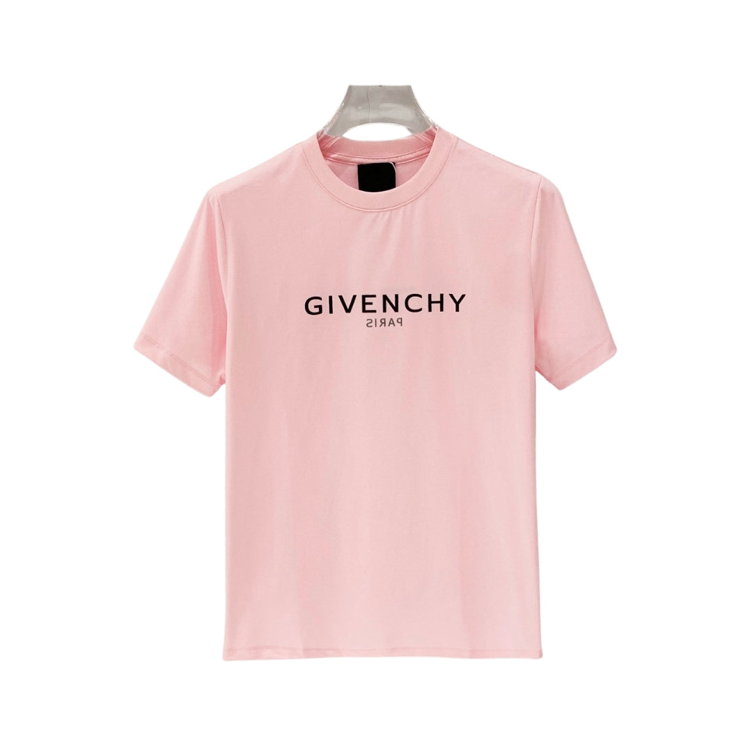 Givenchy Pink Logo Print T-Shirt