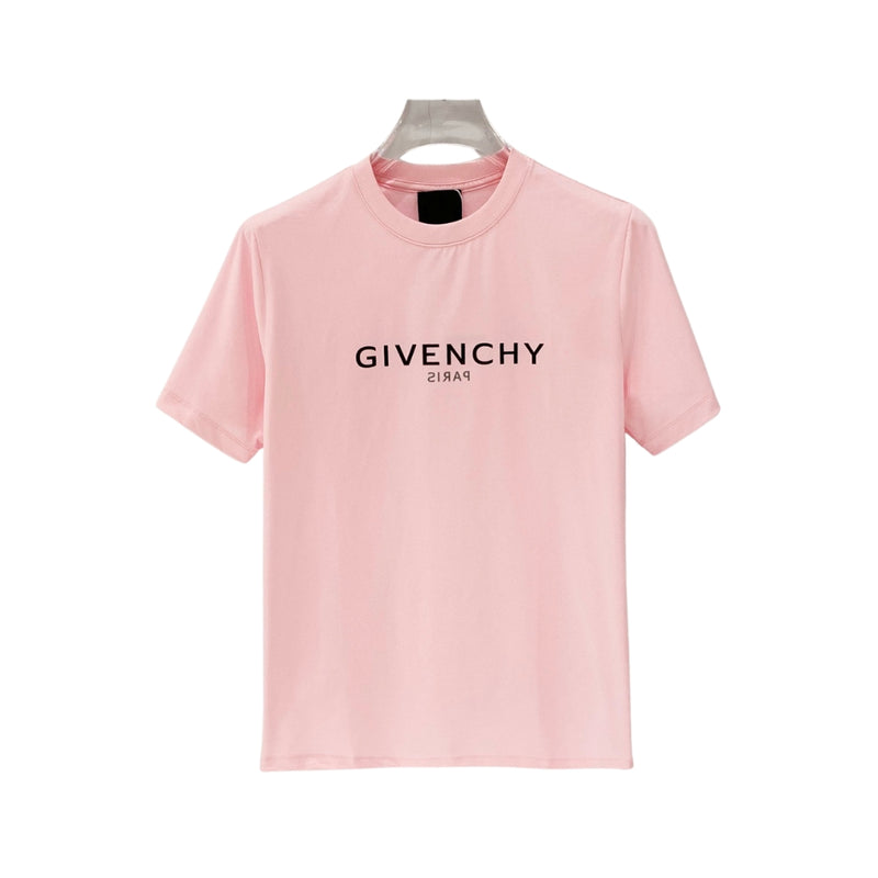 Givenchy Pink Logo Print T-Shirt