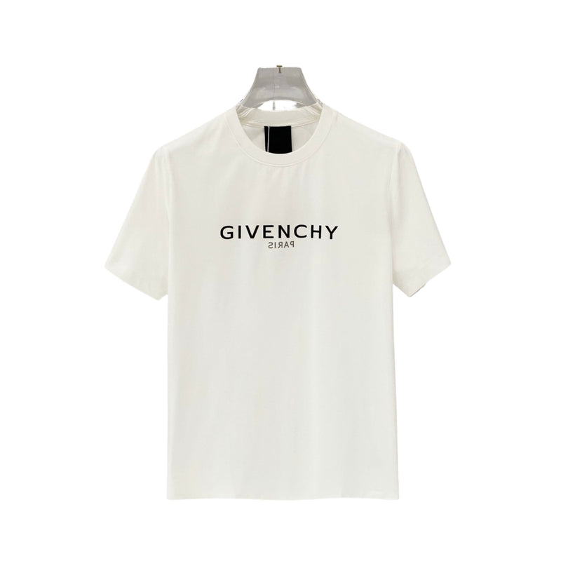 Givenchy White Logo Print T-Shirt