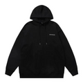 Balenciaga HOODIE MEDIUM FIT IN BLACK