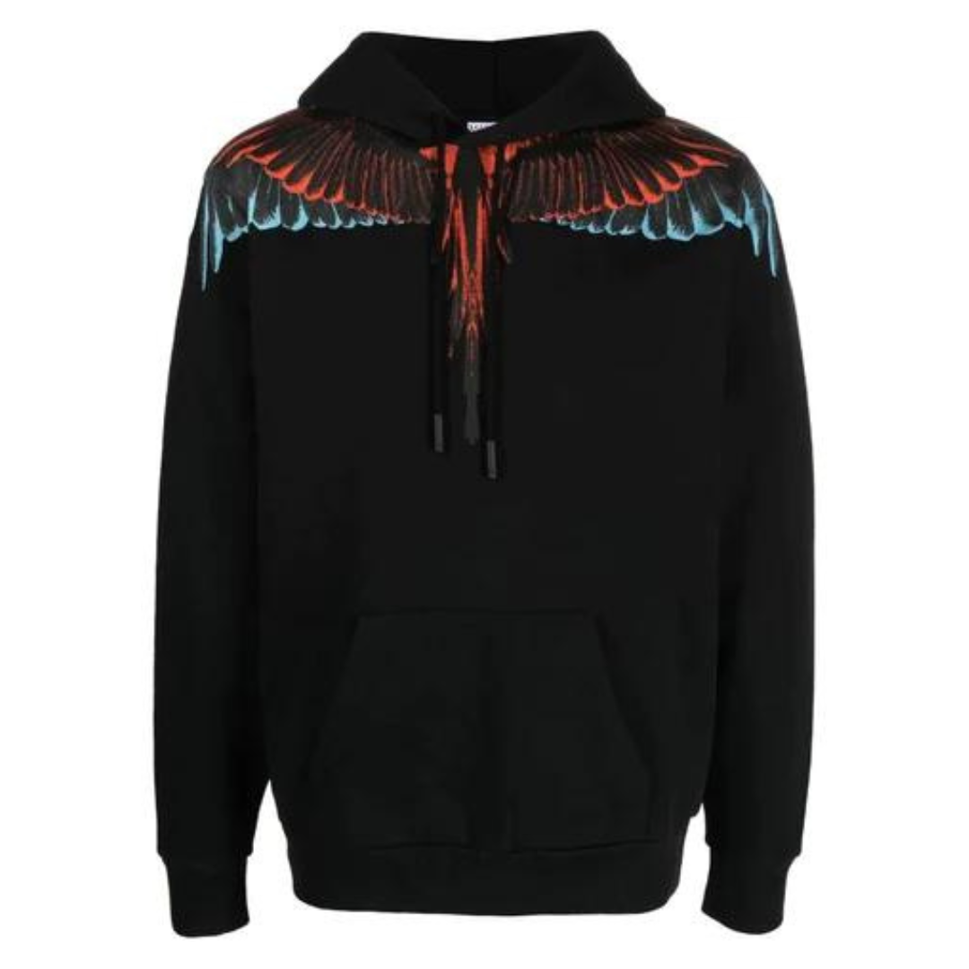 Burlon Icon Wings Drawstring Hoodie