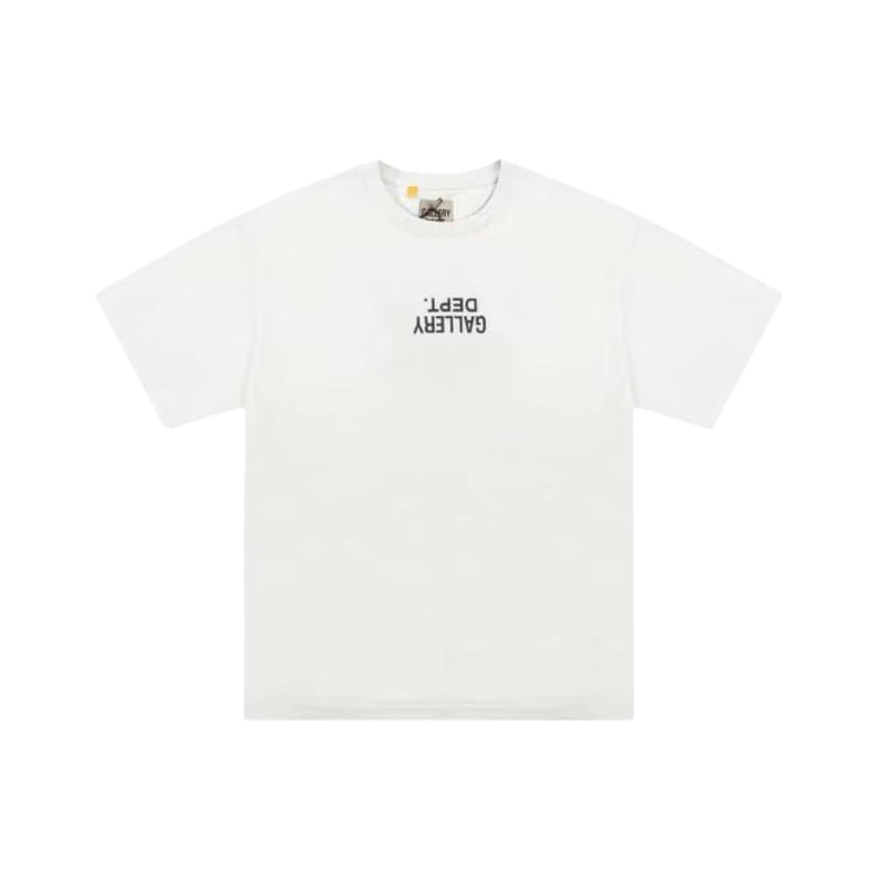 Gallery Dept. Embroidered Black Chest Logo T-Shirt