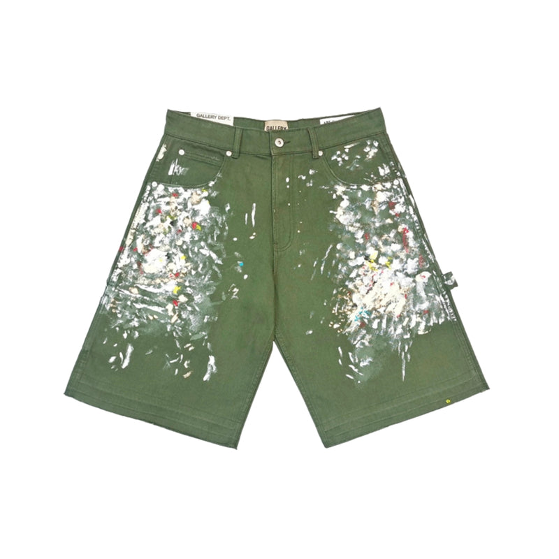 Gallery Dept Pantaloncini Da Pittore Platoon Verde Oliva