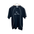 Stone Island Black Embroidered Logo T-Shirt