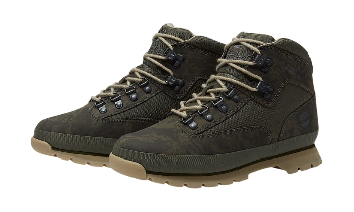 Timberland Euro Hiker Boots – Dark Green / Camo