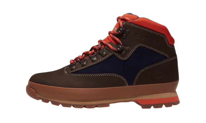 Timberland Euro Hiker Boots – Dark Brown / Dark Blue (Style 2)