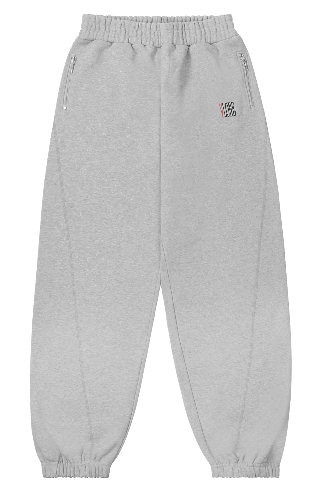 VLONE grey embroidered sweatpants