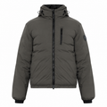 Canada Goose Chest-Zip Hooded Jacket - Gray - Front