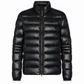 Canada Goose Glossy Stand-Collar Puffer - Black - Front