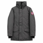 Canada Goose High-Collar Parka - Charcoal Gray - Front