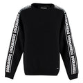 DSquared2 Black Tape Logo Sleeve Jumper