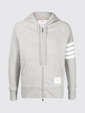 Thom Browne Grey Cotton Hoodie