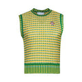 Casablanca Zig-Zag Knitted Vest