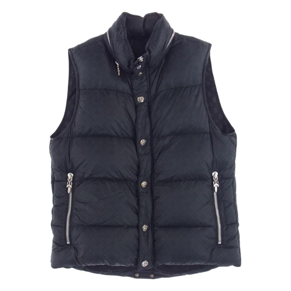 Chrome Hearts Black Puffer Vest