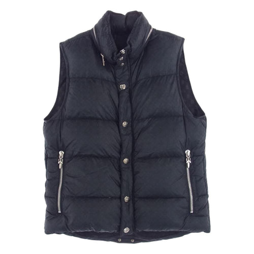 Chrome Hearts Black Puffer Vest