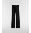Dior Black Virgin Wool Regular-Fit Pants