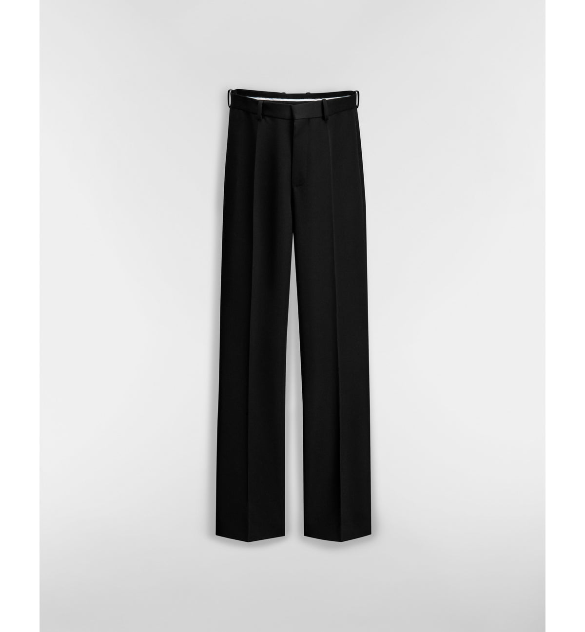 Dior Black Virgin Wool Regular-Fit Pants