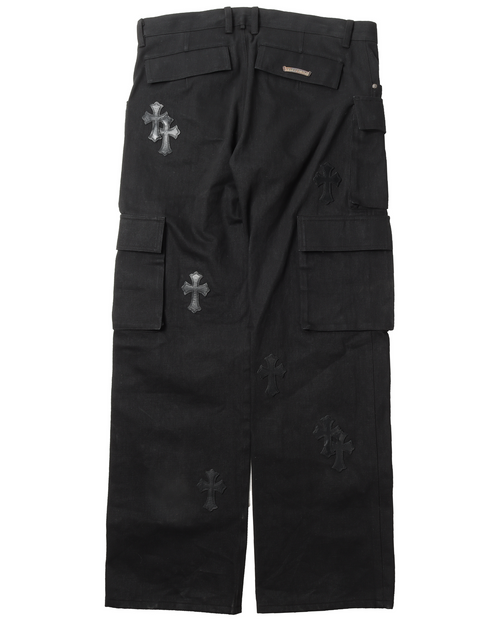 Chrome Hearts Black Multipocket Cargo Pants