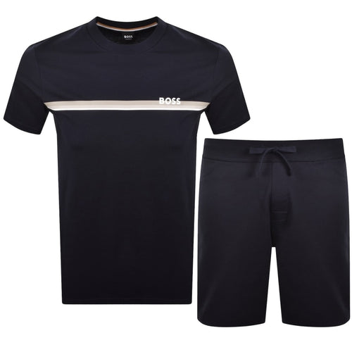 BOSS Authentic Short Set Navy