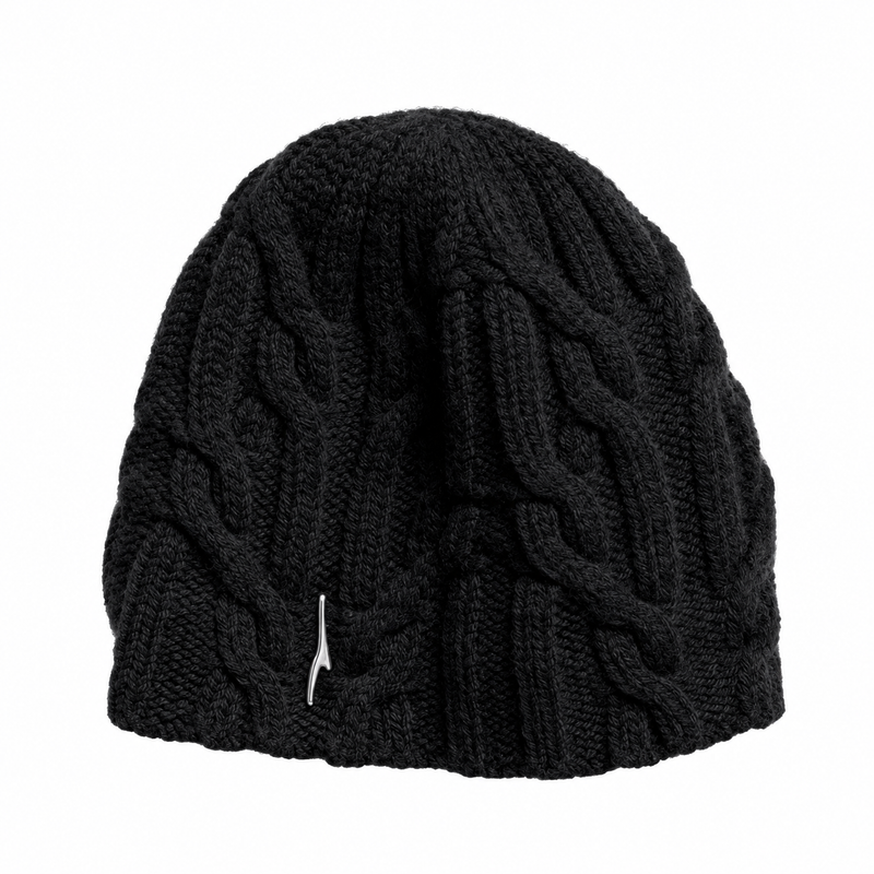 Reese Knit Beanie - Black 9061