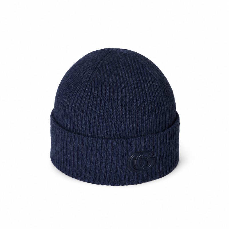 Cashmere hat with patch - 8341904GABX4800