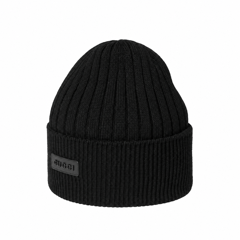 Wool hat with logo - 8113444G2001000