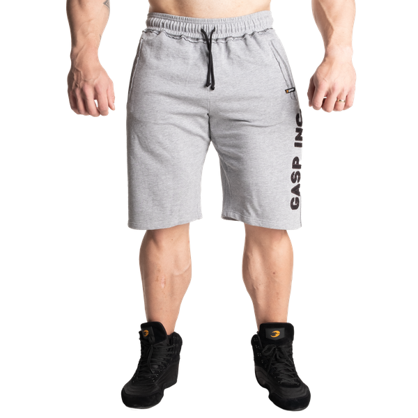 Division Sweatshorts 12” — Light Grey Melange