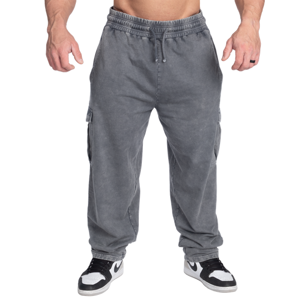 Iron Camp Baggy Pants V2 — Washed Black V2