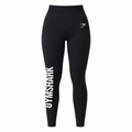 Graphic Training Leggings – Black — Product photo