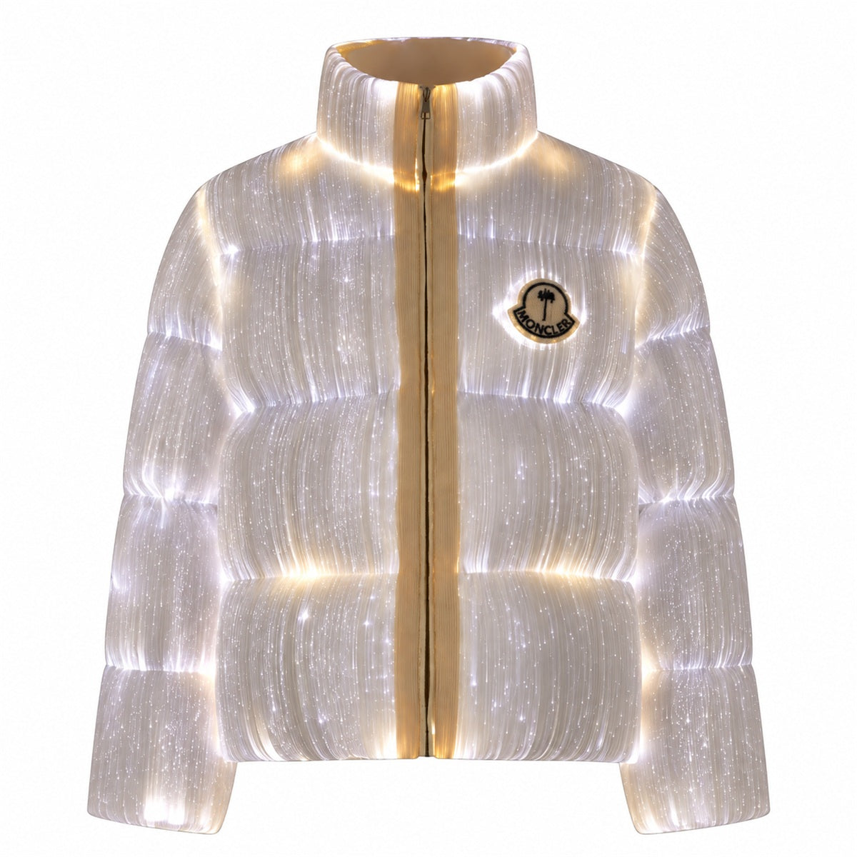 Moncler Luminous Quilted Puffer - Front