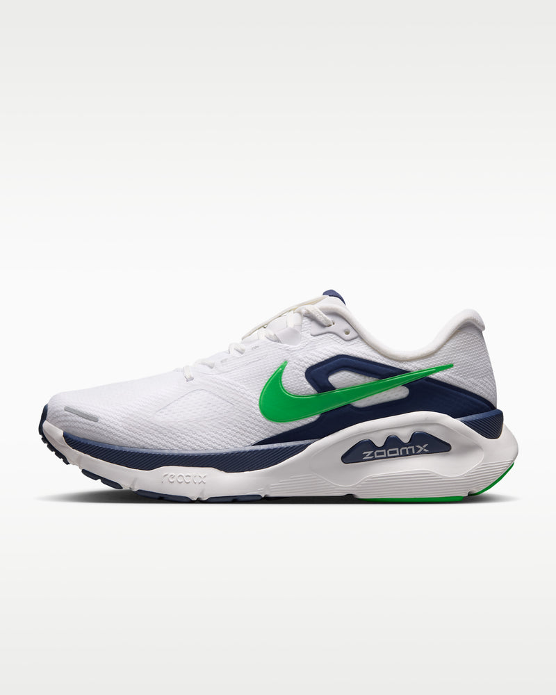 Nike Structure Plus White/Midnight Navy/Summit White/Green Spark