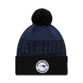 New England Patriots NFL International Games 2026 Munich Dark Blue Cuff Knit Beanie Hat