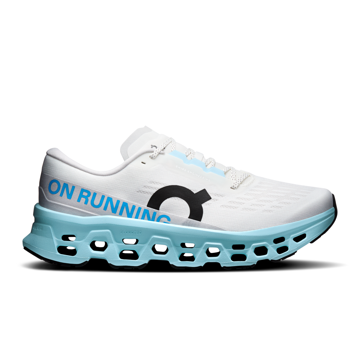 On Men's Cloudmonster 3 Ivory | Topaz