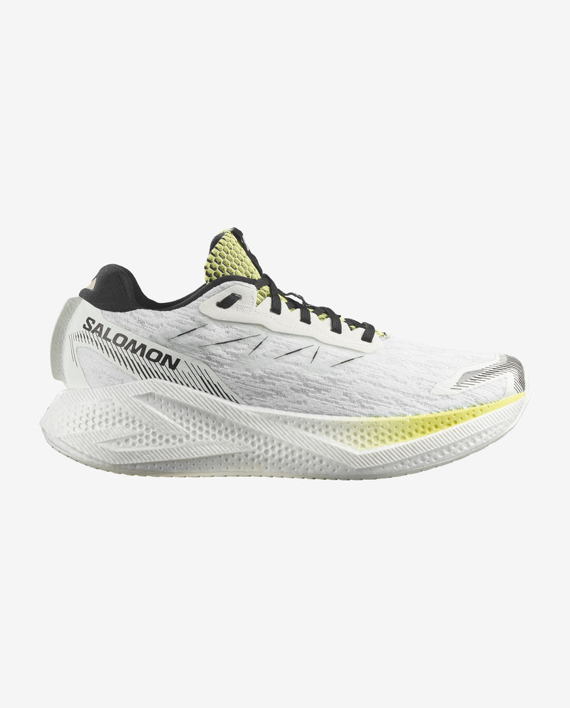 Salomon Men's Aero Glide 4 – White / Sunny Lime / Black