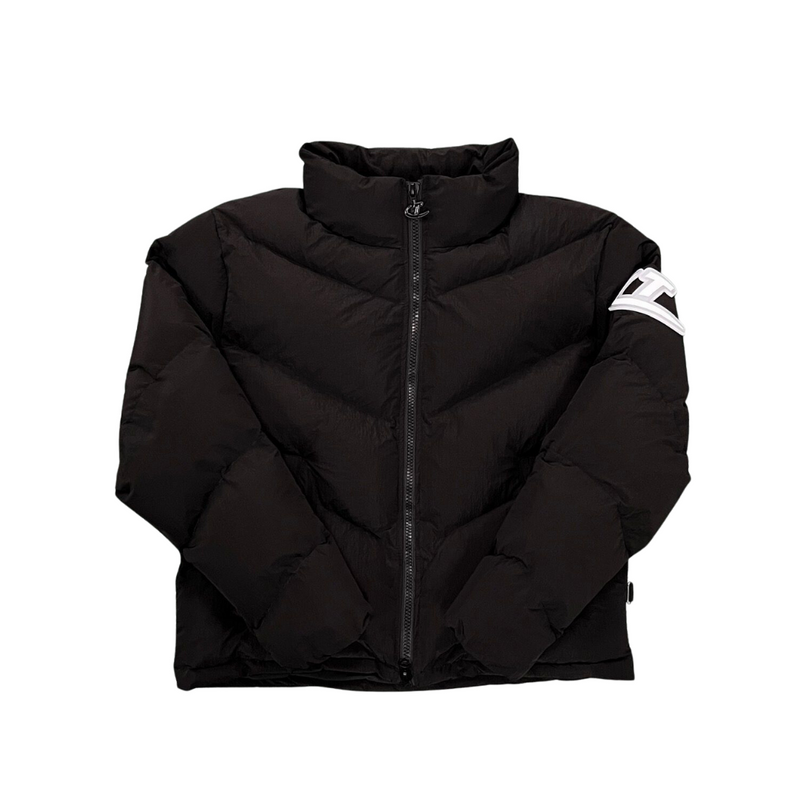 Trapstar Hyperdrive V-Panel Puffer (Black/White)
