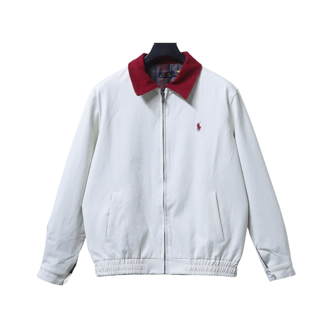 Ralph Lauren Bianca con Logo Pony Rosso
