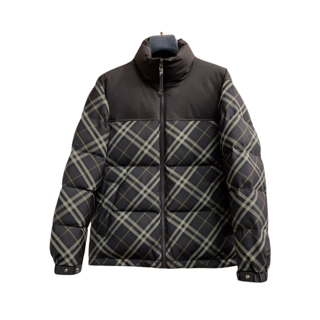BURBERRY Guscio Trapuntato Reversibile In Piuma